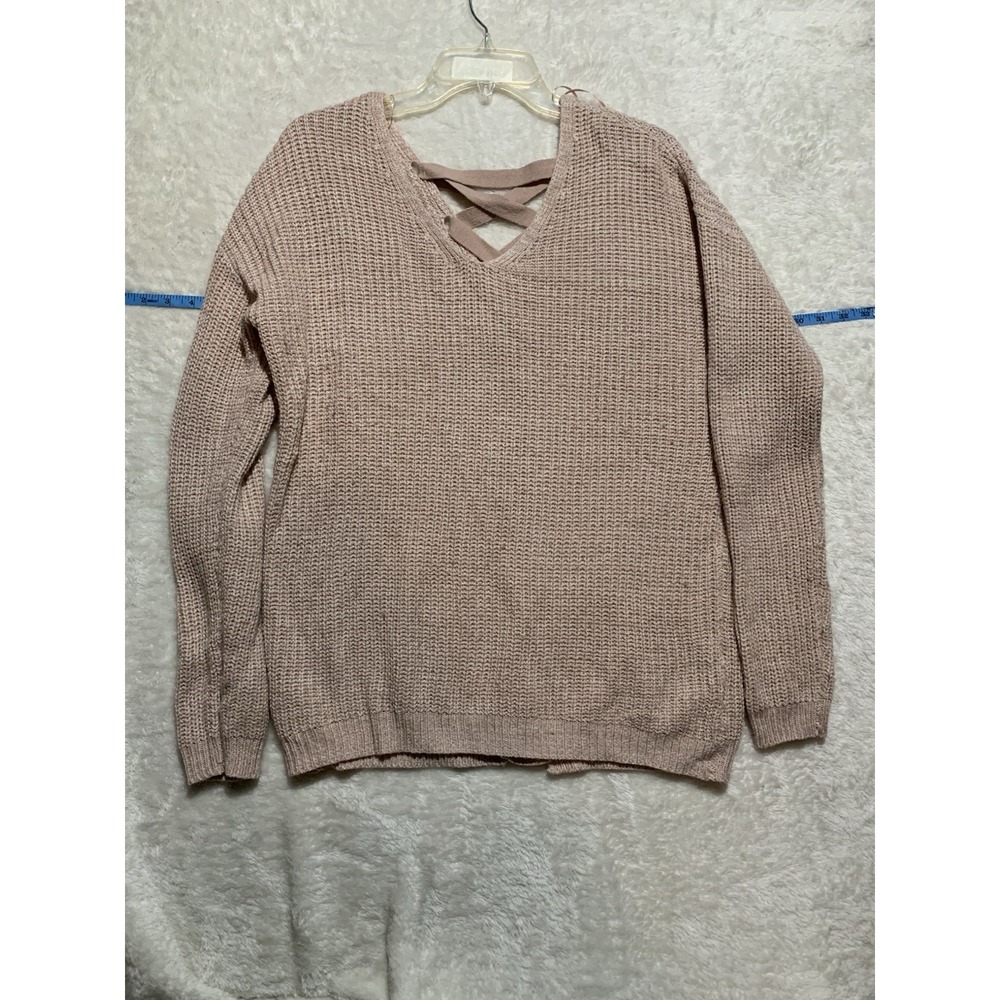 So Women's Size‎ Large Pink Sweater